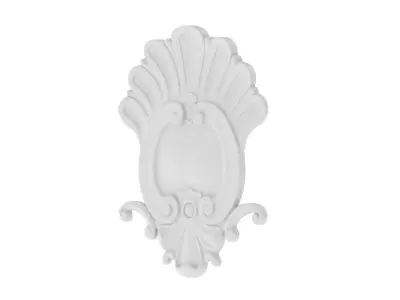 Cartouche Ornament 017 3D model