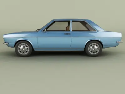 Audi 80 B1 Coupe 3D model