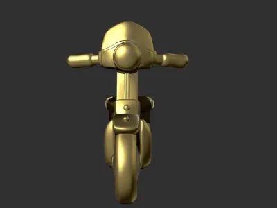 Moped pendant Free 3D print model