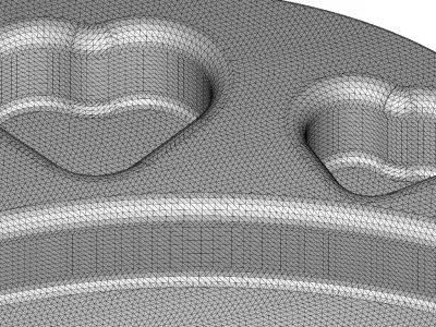 Premium Oval Heart Plate 3D print model