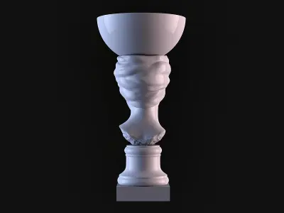 Head Statue 3D print model