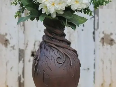 TREE ROOTS VASE 3D print model