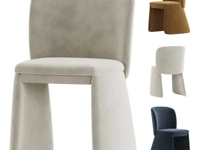 Evie Chair 3D model