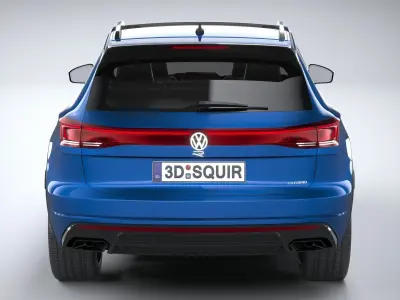 Volkswagen Touareg R eHybrid 2024 3D model