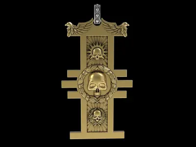 Mimir Forge Pendant 3D print model