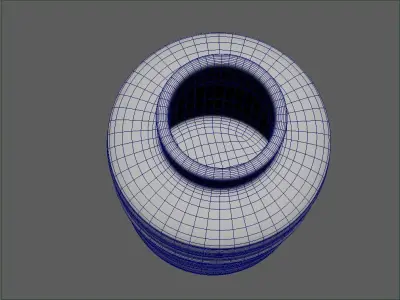 Deco Vase Tara 3D model