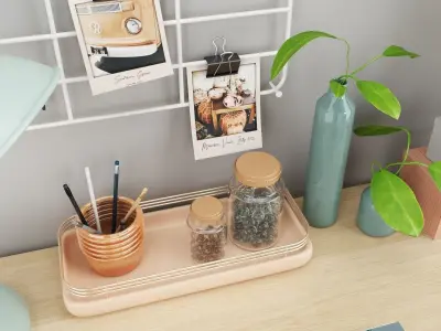 IKEA Workplace-02 3D model