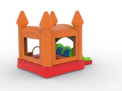 trampoline 3D model