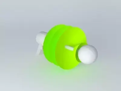 Phaser dumbbell Free 3D model