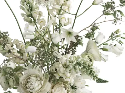 Flower In Vase 103 3D model