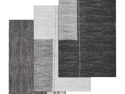 Rug Set 1464 3D model