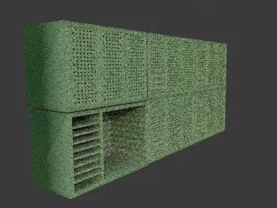 Iron Shelf 3D model