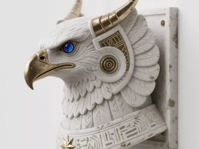 Griffin 3D print model