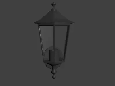 Classic Wall Lamp Free 3D model