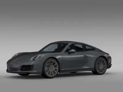 Porsche 911 Carrera Coupe 991 2016 3D model