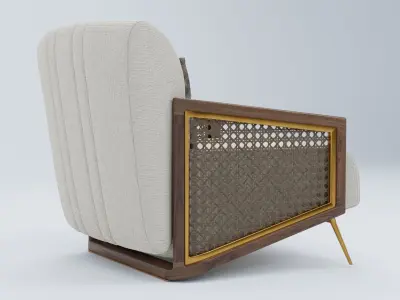 Armchair Luxury Free 3D model