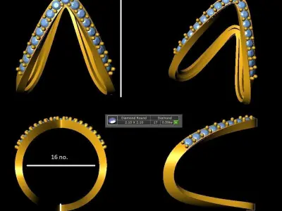  Vanki Ring 3D print model