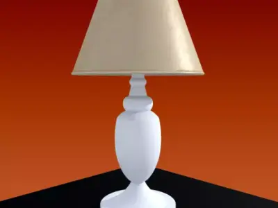 Table Lamp Free 3D model 2