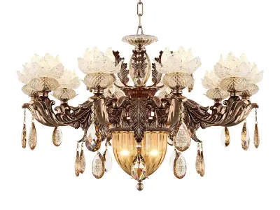 MD 89350-10-2 Osgona Chandelier 3D model