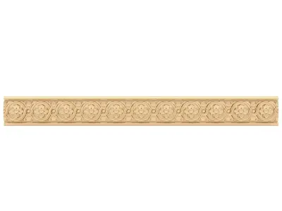 Ceiling Molding 7 - For CNC and Interior 3D model