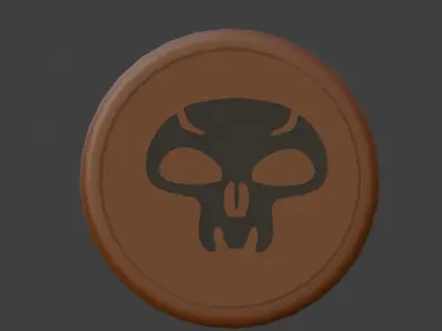 9 coasters stl files 3D print model