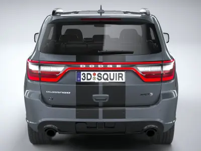 Dodge Durango SRT Hellcat 2021 3D model