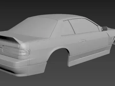 Nissan Silvia S13 Rocket Bunny v 1 3D print model