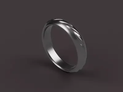 Route Ring 3D print model