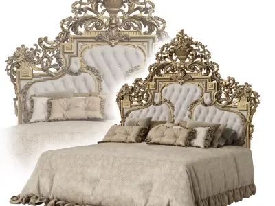 Asnaghi Valerie Bed 3D model