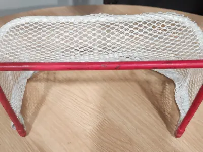 Hockey goal net split and assemble for 3d printing 3D print model