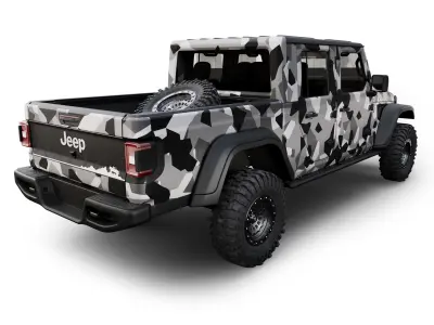 jeep gladiator mojave 2024 3D model