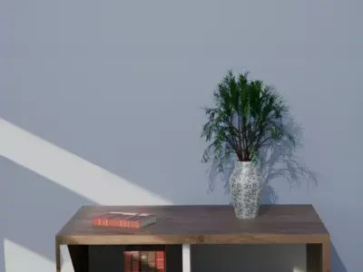moderno mueble 3D model