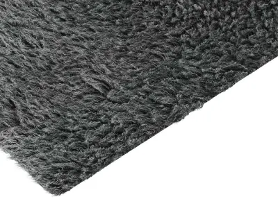 Tibetan rug with long fur 3D model