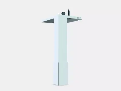 ENHET Legs f cabinet 2 Low-poly 3D model