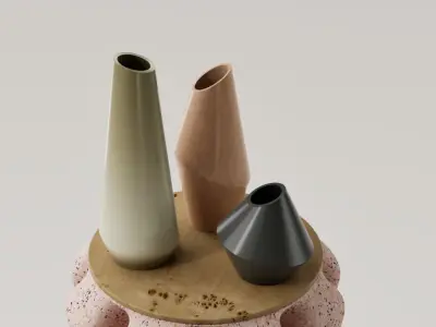 JARRONES DECORATIVOS - FLOREROS - VASOS 3D print model