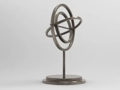 Galaxy Decor Low-poly 3D model