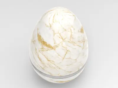 Nina Egg Cup Low-poly 3D model
