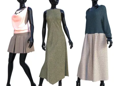 store01 italian luxury fashion house 3D model