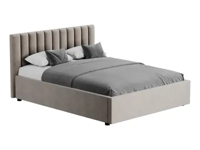Double bed Olivia 3D model