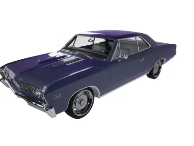 Chevrolet - 1967 - Chevelle SS 396 3D model