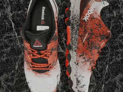 REEBOK 3D SHOES - H20DRAIN Low-poly 3D model