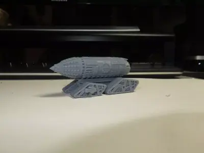 WAR-ENGINS of the Armageddon set 8 Ordinatus-Akytaeusir 3D print model