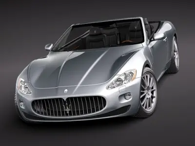 Maserati GranCabrio 3D model