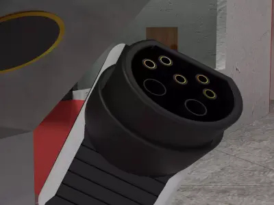 Charging Station 3D model