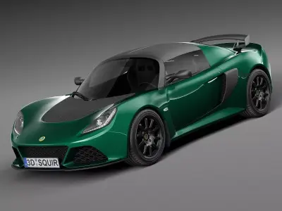 Lotus Exige Sport 350 2016 3D model