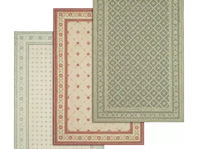 Rug Set 2150 3D model