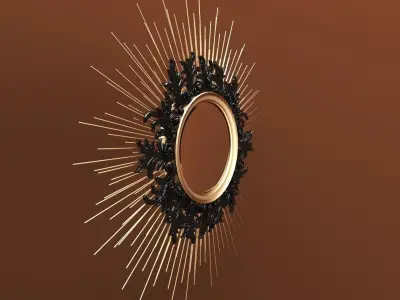 Mirror Pilar 3D model