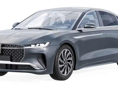 Lincoln Zephyr 3D model