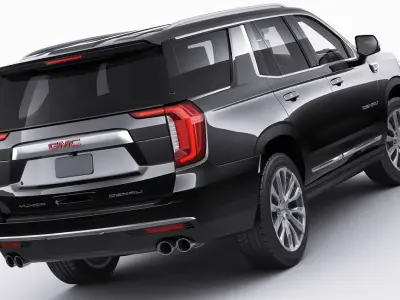 Yukon Denali SUV 2021 3D model