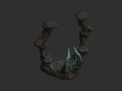 Dragon Jaw Portal Free 3D model